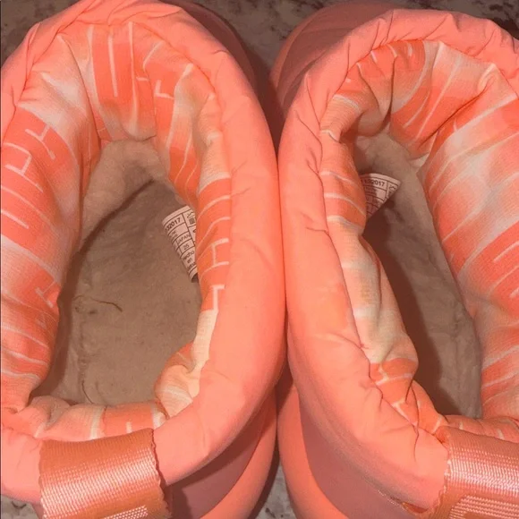 UGG Women's Pink Puffer Boots - Picture 3 of 7